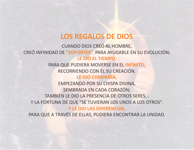 Los regalos de Dios Enero 1 de 2012
